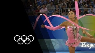 Kanaevas Rhythmic Gymnastics Double Gold  90 Seconds of the Olympics [upl. by Sid799]