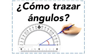 ¿Cómo trazar ángulos  Matemáticas [upl. by Hildagarde]