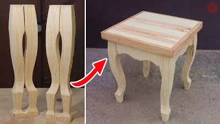 Incredible Woodworking Projects Simplest and Easiest Creative Smart Craft  Build Perfect Wood Chair [upl. by Adnotal177]