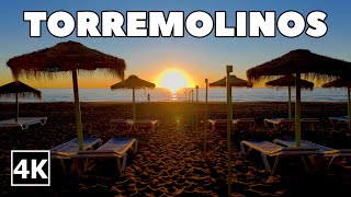 Torremolinos Costa del Sol Spain Walk 4K 60fps [upl. by Blim]