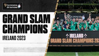 IRELAND TROPHY LIFT 🏆  2023 Guinness Six Nations [upl. by Sybilla307]