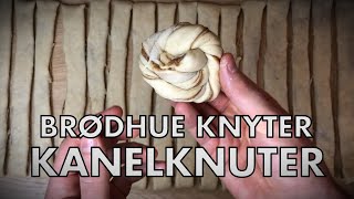 Hvordan knyte kanelknuter  Brødhue [upl. by Notgnirra936]