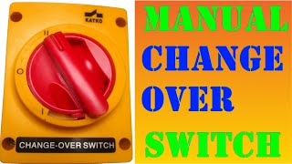 How a Manual Changeover Switch Works [upl. by Inaleon]