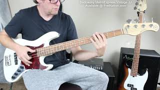 Sadowsky MetroExpress Vintage JJ 4String Bass from FretNation [upl. by Burrow]