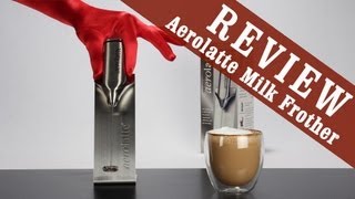 Aerolatte Milk Frother  Exclusive Review [upl. by Strep]