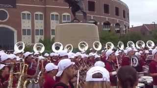 FSU Marching Chiefs 2014  Seminole Uprising and Fight Song [upl. by Apple214]