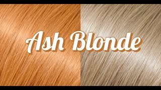 ASH BLONDE HAIR TUTORIAL [upl. by Spark]