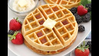 How to make waffles with pancake mix [upl. by Guenevere]