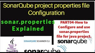 Part 09SonarQubeHow to configure and use sonarproperties file for java projectsonarproperties [upl. by Siugram449]