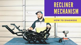 How to Repair a Recliner Mechanism [upl. by Idisahc]