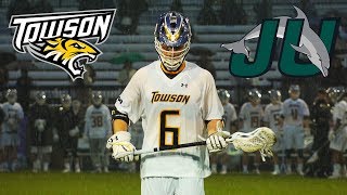 Towson vs Jacksonville 2019 NCAA D1 Lacrosse Highlights [upl. by Brucie]