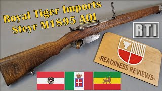 Royal Tiger Imports M95 Unboxing  Steyr Mannlicher M1895 AustroHungarian Rifle From Africa  AOI [upl. by Nwadrebma]