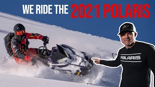 We RIDE and REVIEW the 2021 Polaris Mountain sleds [upl. by Leahcim925]