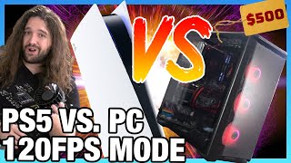 PlayStation 5 120FPS Mode vs PC 120FPS Benchmarks amp Graphics Quality Comparison [upl. by Tseng478]