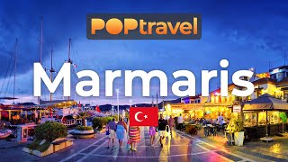 MARMARIS Turkey 🇹🇷  Night Tour  4K 60fps UHD [upl. by Abigael935]