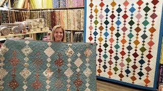 MADE MY OWN PATTERN Donnas FREE BEADS Quilt [upl. by Zannini]