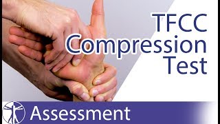 TFCC Compression Test  Triangular Fibrocartilage Complex Lesions [upl. by Thorvald]