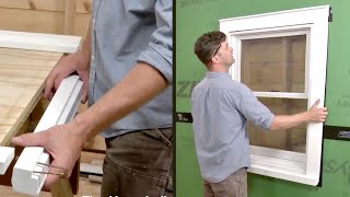 How to Install Exterior Window Trim [upl. by Strang407]