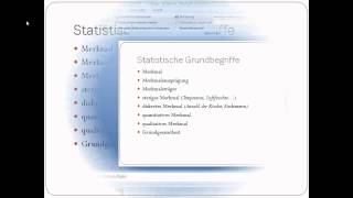 Grundlagen der Statistik Einführung [upl. by Meek]