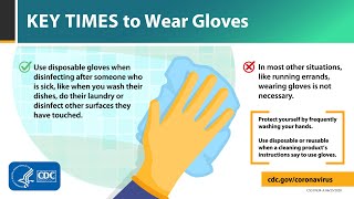 Key Times to Wear Gloves [upl. by Nahtaoj]