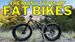 How To Choose A Fat Bike Bikepacking Full Suspension Trail And More  Fat Bike 101 [upl. by Enimassej385]