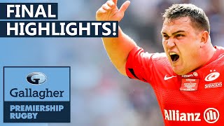 Premiership Rugby Final Extended Highlights  Exeter v Saracens 2019  Gallagher Premiership [upl. by Notsirb]