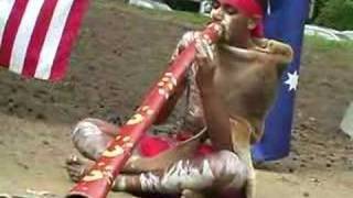 Ryka Ali Plays Aboriginal Eucalyptus Didgeridoo [upl. by Tolmach]