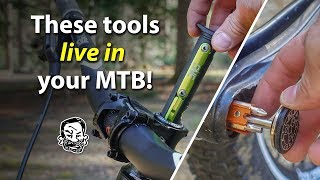 5 MTB Tools that Live in your Bike [upl. by Nonnahc]