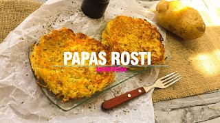 PAPA ROSTI  Receta facil y economica  Maxi Cocina [upl. by Armil777]