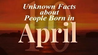 10 Unknown Facts about the People born in August  Do You Know [upl. by Anividul]