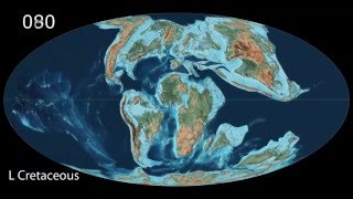 PlateTectonics amp Ice Ages  Scotese Animation 022116a [upl. by Seyler]