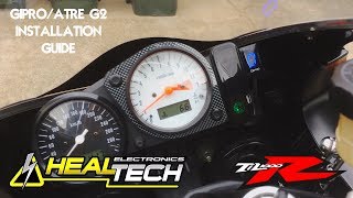 HealTech GIPROATRE G2 Install  Initial SetUp  Suzuki TL1000R [upl. by Nolie502]