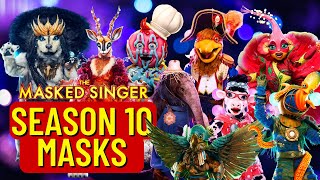 All Masked Singer Season 10 Costumes [upl. by Rockey]