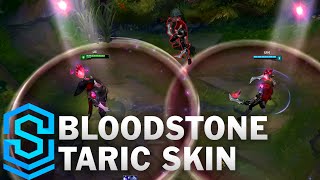 Bloodstone Taric Skin Spotlight  League of Legends [upl. by Nnayrrehs961]