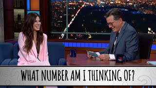 Sandra Bullock Takes The Colbert Questionert [upl. by Knoll448]