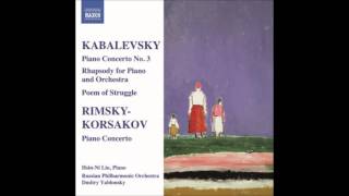 Kabalevsky Piano Concerto No3 [upl. by Adihsar]