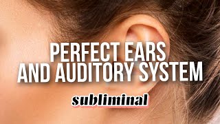 PERFECT EARS SHAPE Subliminal earwax removal heal tinnitus ear infection vertigo [upl. by Suoirtemed]