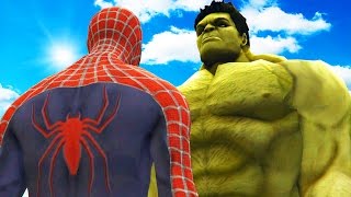 BIG HULK VS SPIDERMAN  THE INCREDIBLE HULK VS SPIDERMAN 2002 [upl. by Ellissa14]