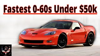 8 Quickest 060 American Cars Under 50k [upl. by Llieno]