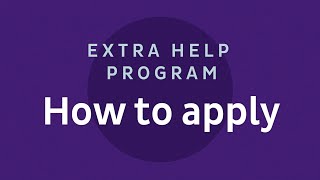 Extra Help How to apply [upl. by Akinet]