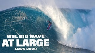 WSL Big Wave At Large JAWS 2020  MASSIVE BARRELS INSANE WIPEOUTS [upl. by Atinet131]