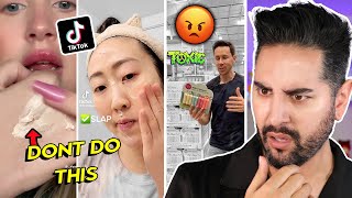 Debunking TikTok Skincare Advice  Hacks 🙃 [upl. by Cony193]