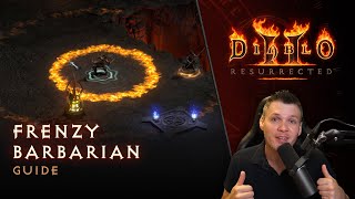 Diablo II Resurrected  Frenzy Barbarian Guide [upl. by Pall737]