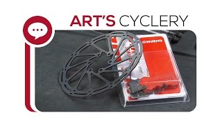 Ask a Mechanic Servicing SRAM Hydraulic Road Disc Brakes [upl. by Gerti694]