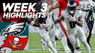 Eagles vs Buccaneers  2023 Week 3 Highlights [upl. by Nosnah]