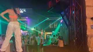 MARMARIS Turkey Nightlife  Bar Street After Midnight [upl. by Ripp398]