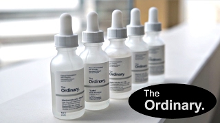 The Ordinary Review Pt1  Buffet Niacinamide HAB5 Arbutin Matrixyl [upl. by Asirret]