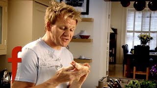 Gordon Ramsay Teaches How To Pan Roast A Pork Chop  The F Word [upl. by Riggins]