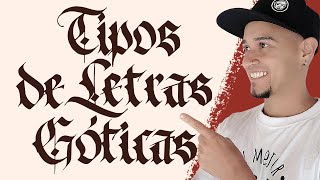 ✍🔥 Tipos de LETRAS GÓTICAS 🔥✍  BLACKLETTER calligraphy COMPILATION [upl. by Wennerholn]