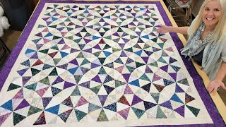 PICTURESQUE PATCHWORK Donnas quotRoundaboutquot Quilt Tutorial FREE PATTERN [upl. by Roti]